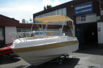 Marinello Eden 20 New Evoluzione met jong gebruikte Suzuki DF150