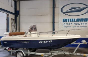 Rascala FM 15 met 40pk 4-takt EFI en trailer (zéér netjes!)