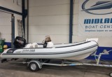Nimarine MX450 RIB uit 2021 met Suzuki DF40A en trailer