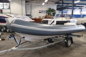 Tiger Marine 520 Hypalon RIB met Suzuki DF60A en trailer
