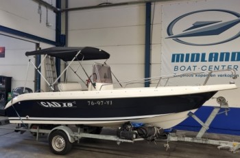 CAD 18 Open met Yamaha F60EFI en trailer